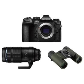 【ハンディファンプレゼント】 オーエムシステム (OM SYSTEM) ミラーレス一眼 OM-1 Mark II 100-400mm II 超望遠レンズキット