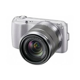 ソニー SONY ミラーレス一眼レフα NEX-C3 ズームレンズキット シルバー NE(中古品)