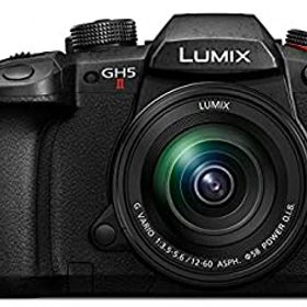 【中古】 パナソニック ミラーレス一眼カメラ ルミックス GH5M2 レンズキット 標準ズームレンズ付属 ブラック DC-GH5M2M