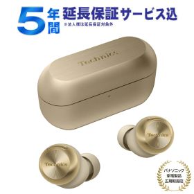 【5年間延長保証込】Technics テクニクス EAH-AZ100-N シャンパンゴールド ワイヤレスステレオインサイドホン 【当店はパナソニック家電製品正規取扱店です】 お一人様1点限り