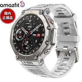 アマズフィット AMAZFIT スマートウォッチ T-Rex 3 ヘイズグレー 腕時計 メンズ レディース SP170069-C221