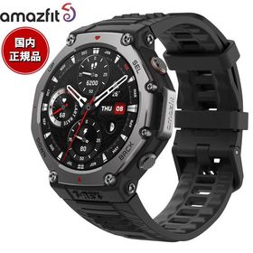 アマズフィット AMAZFIT スマートウォッチ T-Rex 3 オニキス 腕時計 メンズ レディース SP170069C218