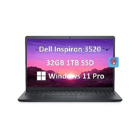 Dell Inspiron 15 3000 3520 15.6" FHD Touchscreen (Intel 4-Core i5-1135G7, 32GB RAM, 1TB PCIe SSD, UHD Graphics) Business Laptop, WVA Anti-Glare, Numer