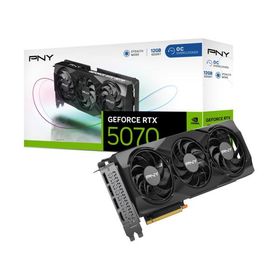 PNY Technologies GeFORCE RTX 5070 12GB Overclocked TripleFan (VCG507012TFXPB1-O)