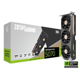 【新品】【即納】ZOTAC GAMING GeForce RTX 5070 SOLID 16GB GDDR7 グラフィックスカード ZT-B50700D-10P