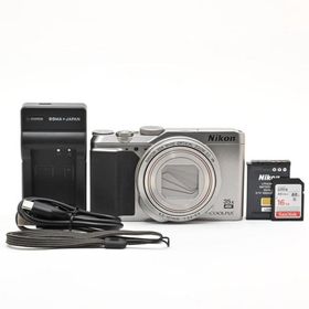 ＜良品＞ Nikon COOLPIX A900 シルバー｜デジタルカメラ｜高倍率ズーム｜動作良好｜外観きれい｜液晶小傷多めあり