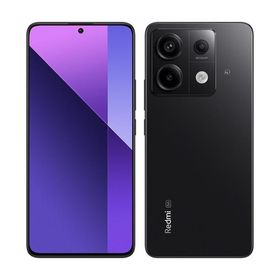[中古 未使用買取品] Xiaomi Redmi Note 13 Pro 5G ミッドナイトブラック (au/UQ mobile版)