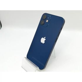 【中古】Apple docomo 【SIMロック解除済み】 iPhone 12 mini 64GB ブルー MGAP3J/A【京都】保証期間1ヶ月【ランクC】