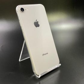 【全額返金保証】【最速発送】 iPhone 8 64GB シルバー Softbank SIMフリー 白ロム 動作確認済 82%