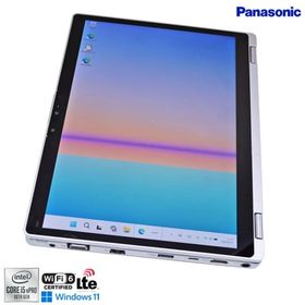 爆買 2-in-1 LTE Wi-Fi6 顔認証 WQXGA+ 12.0型 Panasonic Let's note QV9 Core i5 10310U m.2SSD256G メモリ8G Windows11