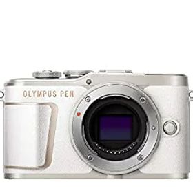 【中古】(非常に良い)OLYMPUS ミラーレス一眼カメラ PEN E-PL10 ボディー ホワイト