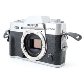 FUJIFILM X-T20 シルバー ボディ 美品 動作確認済み 1ヶ月保証付 スマホ転送 小型軽量