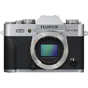 FUJIFILM X-T20 シルバー ボディ 良品 動作確認済み 1ヶ月保証付 小型軽量 ミラーレス