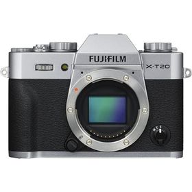 FUJIFILM X-T20 シルバー ボディ 良品 動作確認済み 1ヶ月保証付 小型軽量 ミラーレス