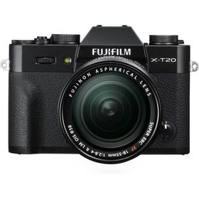 FUJIFILM カメラ X-T20 レンズキット ブラック 良品 動作確認済み 1ヶ月保証付 小型軽量 ミラーレス