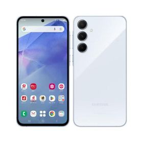 Galaxy A55 5G SCG27 本体＋ガラス オーサムアイスブルー ムスビー｜新品未使用Galaxy A55 5G SCG27 オーサム アイスブルー国内