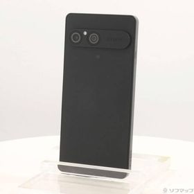〔中古〕SONY(ソニー) Xperia 10 VII 128GB チャコールブラック XQ-FE44B1JPCX0 SIMフリー〔305-ud〕