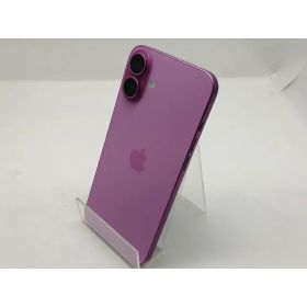【中古】Apple 国内版 【SIMフリー】 iPhone 16 Plus 128GB ピンク MXVD3J/A【宇田川】保証期間1ヶ月【ランクA】