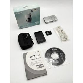 【中古 動作確認済】 Canon デジタルカメラ IXY 220F シルバー 光学5倍ズーム 広角24mm IXY220F(SL)
