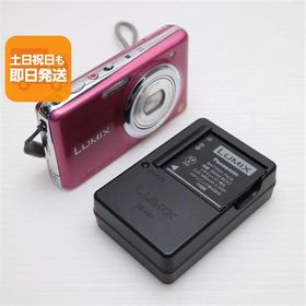 美品 DMC-FX77 グラマラスピンク 即日発送 Panasonic LUMIX デジカメ 本体 あすつく 土日祝発送OK