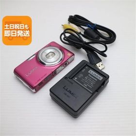 新品同様 DMC-FX77 グラマラスピンク 即日発送 Panasonic LUMIX デジカメ 本体 あすつく 土日祝発送OK