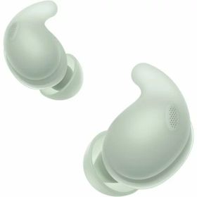 ソニー(SONY) ワイヤレス ノイズキャンセリング イヤホン LinkBuds Fit/WF-LS910N 自然なフィット感 軽量 小型 ノイキャン 外音取込み アクセサリでカスタマイズ可能 WF-LS910N GZ グリーン