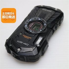 良品中古 WG-40 ブラック 即日発送 コンデジ RICOH 本体 あすつく 土日祝発送OK