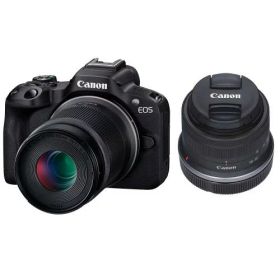 ＜キヤノン 春のキャッシュバック2026 対象＞ キヤノン(Canon） EOS R50 ダブルズームキット ブラック