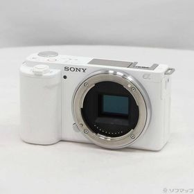 〔中古〕SONY(ソニー) VLOGCAM ZV-E10 ボディ ホワイト〔198-ud〕