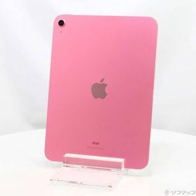〔中古〕Apple(アップル) iPad 第10世代 64GB ピンク MPQ33J／A Wi-Fi〔297-ud〕