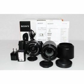 【中古】ソニー SONY α5000 ダブルズームレンズキット ブラック当店保証30日間 人気モデル 高画質 売れ筋