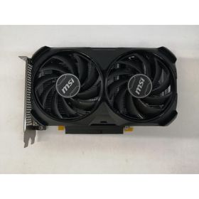 【中古】MSI GeForce RTX 4060 VENTUS 2X BLACK 8G OC RTX4060/8GB(GDDR6)【札幌】保証期間１週間