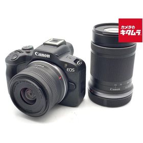 【中古】 【並品】 キヤノン EOS R50 ダブルズームキット ブラック