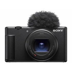 ソニー VLOGCAM ZV-1M2 ブラック Vlog 4K 動画 撮影 レンズ一体型 デジタルカメラ 広角 ZEISS 望遠 シネマ Vario Sonnar SNS投稿 スマホ連携 Wi-Fi ZV1M2