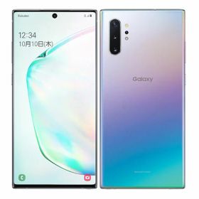 【中古】【安心保証】 Galaxy Note10+ SM-N975C[256GB] 楽天モバイル オーラグロー