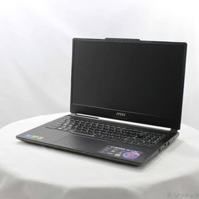 〔中古〕MSI(エムエスアイ) 〔展示品〕 Cyborg 15 A13V Cyborg-15-A13UCK-4169JP ブラック＆スケルトン〔269-ud〕