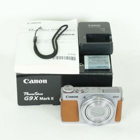 [美品] Canon PowerShot G9X Mark II シルバー | コンパクトデジタルカメラ