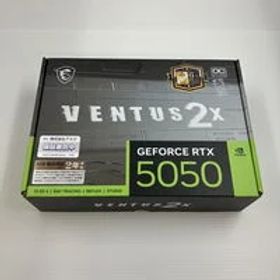 中古 MSI GeForce RTX 5050 8G VENTUS 2X OC (RTX5050 8GB) 183163 状態： B:良品