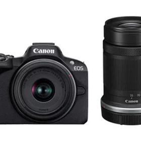 CANON キヤノン EOS R50・ダブルズームキット ブラック ミラーレスカメラ