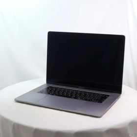 【中古】Apple(アップル) MacBook Pro 15-inch Mid-2018 MR932J／A Core_i7 2.2GHz 16GB SSD256GB スペースグレイ 〔10.15 Catalina〕 【344-ud】
