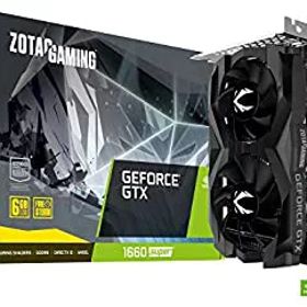 【中古-非常に良い】 ZOTAC GAMING GeForce GTX 1660 SUPER Twin Fan グラフィックスボード ZTGTX1660S-6GBTWIN/ZT-T16620F-10L VD7109
