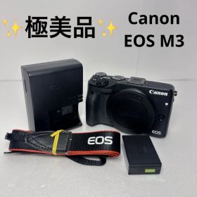 【極美品】Canon EOSM3 ミラーレス一眼カメラ キャノン デジタルカメラ