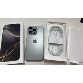 アップル(Apple)の超美品 iphone16pro 512gb simフリー バッテリー100％(スマートフォン本体)