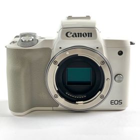 キヤノン EOS Kiss M ボディ ホワイト 中古(ミラーレス一眼)