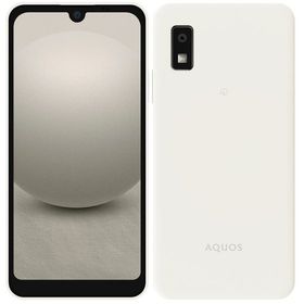 ★訳あり品★SIMフリーAQUOS wish3 SH-M25 64GB ホワイト