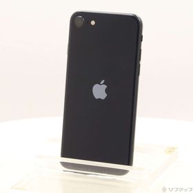 (中古)Apple iPhone SE 第3世代 128GB ミッドナイト MMYF3J/A SIMフリー(198-ud)