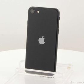 (中古)Apple iPhone SE 第3世代 64GB ミッドナイト MMYC3J/A SIMフリー(377-ud)