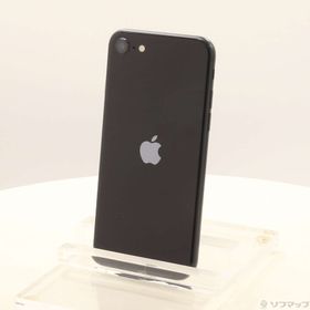 (中古)Apple iPhone SE 第3世代 64GB ミッドナイト MMYC3J/A SIMフリー(196-ud)