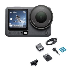 DJI アクションカメラ Osmo Action 6 スタンダードコンボ OSMO-ACTION6-S-COMBO ウェアラブルカメラ