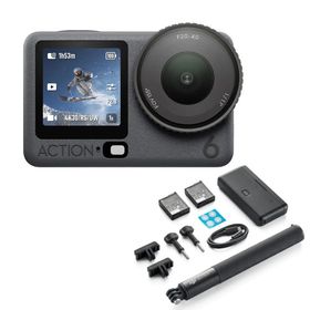 DJI アクションカメラ Osmo Action 6 アドベンチャーコンボ OSMO-ACTION6-A-COMBO ウェアラブルカメラ